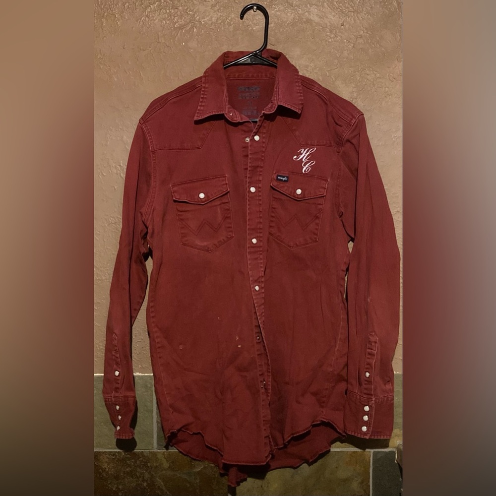 Wrangler Pearl Snap Top